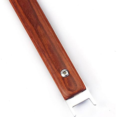 Grattoir en acier inoxydable pour barbecue - Grattoir de nettoyage pour barbecue (1/4)