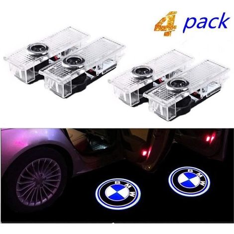 4 Pièces Voiture Porte Lumières LED 3D Voiture Lumière D'entrée D'éclairage Bienvenue Projecteur Lampe Logo Lumière (1/4)