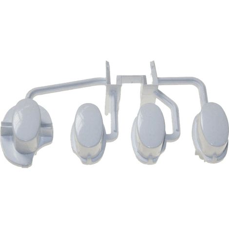 BOUTON POUSSOIR JEU DE 4 POUR LAVE LINGE   BLUESKY - 40015201
