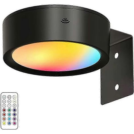 Lampe pour tableaux LED éclairage d'art à piles projecteur à intensité variable 13 modes d'éclairage noir. (1/5)