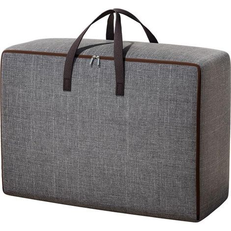 CCYKXA Large capacity foldable Oxford fabric storage bag for clothes, duvets, bedding, towels, 60 x 40 x 25 cm