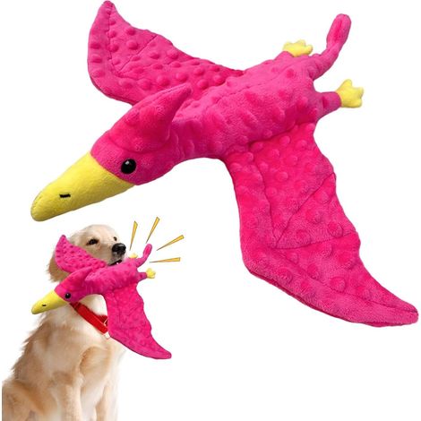 Plush Dog Toy Dog Toys For Aggressive Chewers Pterosaur (1/5)