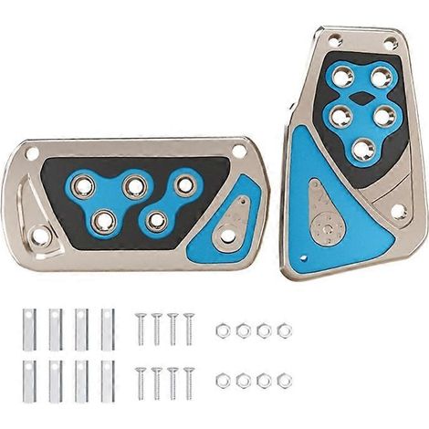 Rutschfeste Fußstützenplatte, Pedalabdeckung ohne Bohren, Pedalabdeckungskissen für Autos, universelle Fußstütze.