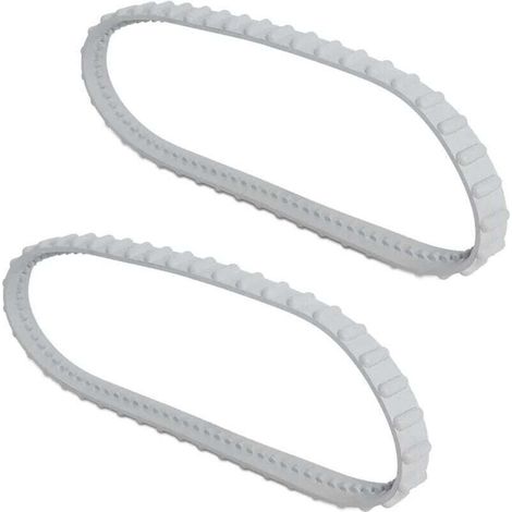 RCX23002 Exact Rubber Drive Belts Compatible with Hayward Aquavac Tiger Shark Plus QC SharkVac Pool Cleaner (2PCS)--