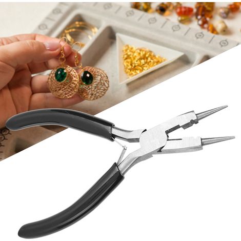 Pince à bec rond 4 en 1 - Outil de bricolage multifonctionnel 4 en 1 (1/5)