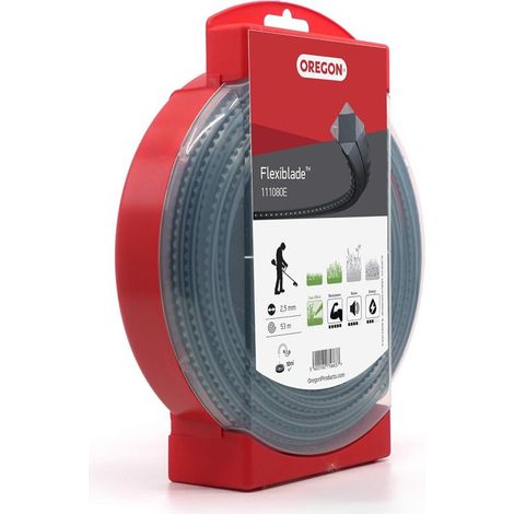 Filo decespugliatore Quadrato Flexi-blade Nero/Grigio ø2.5mm/53m Oregon 111080E