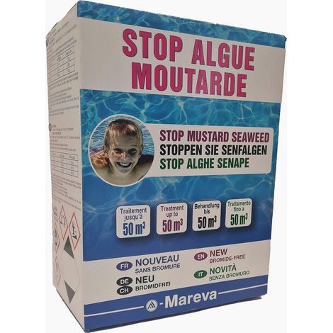 Stop Senf-Algen MAREVA für Pool (1/2)