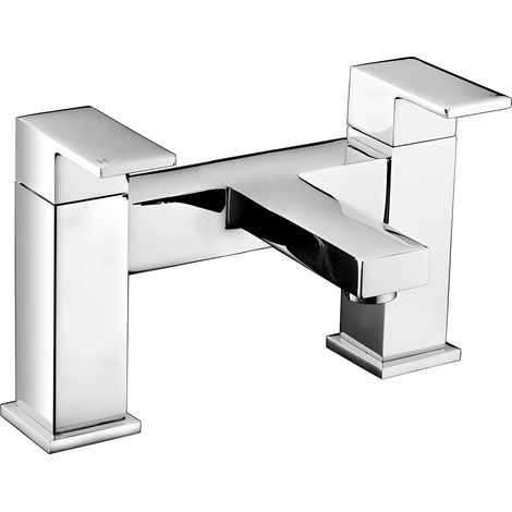 Signature Surface Bath Filler Tap Pillar Mounted - Chrome (1/2)