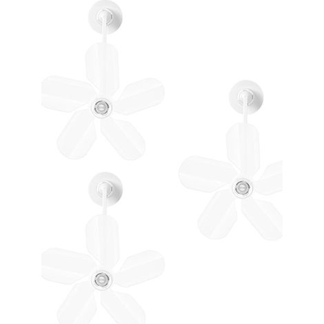 CCYKXASet mit 3 Luftleitblechen für Klimaanlagen. Einfache Montage. Geeignet zur Abschirmung von Klimaanlagenluft, um einen direkten und kalten Luftstrom zu verhindern. (1/5)
