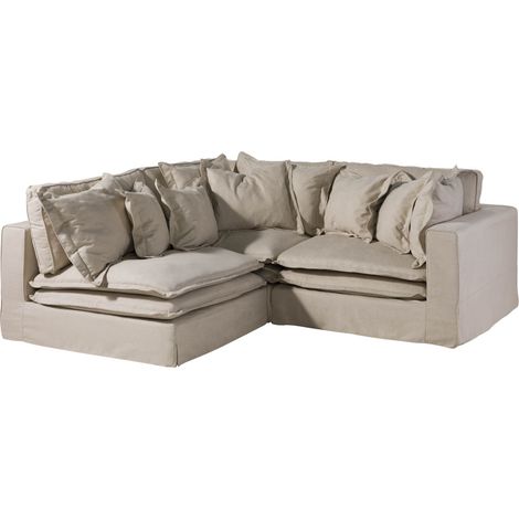 Ecksofa 238x234x90 beige SYLT