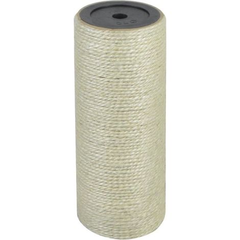 Katzen-Kratzbaum 8x20 cm 10 mm Beige vidaXL302869