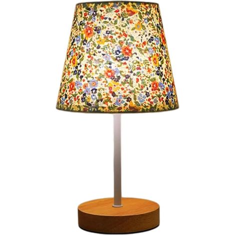 Mini lampe de table USB en bois massif, veilleuse d'ambiance LED (1/5)