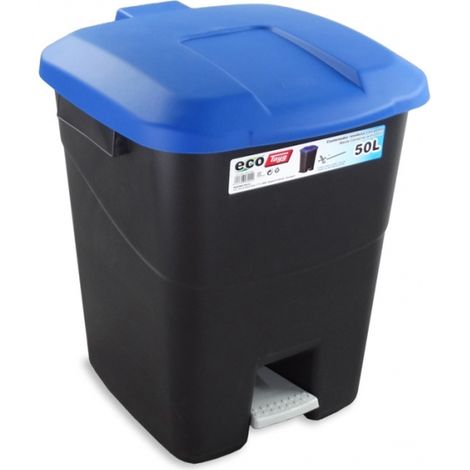 CUBO PEDAL ECOLOGICO AZUL (1/2)