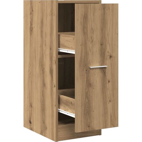 Maison Exclusive - Armadietto da Farmacia Rovere 30x41x77,5 cm in Truciolato