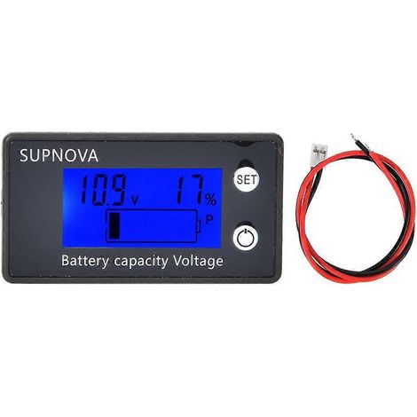 LCD-Digitalvoltmeter, mittelgroß, tragbar, Batteriespannungsgerät, Industriewerkzeug, DC 10-100V ((10-100V))