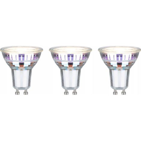 Paulmann Set di lampadine LED GU10 argento 2,5W