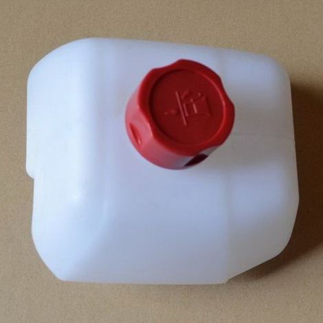 Réservoir de carburant NB411 NB411 40-6, réservoir de carburant en plastique, moulé en une seule pièce, résistant à la corrosion par l'essence, convient aux tondeuses à gazon Robin NB411.