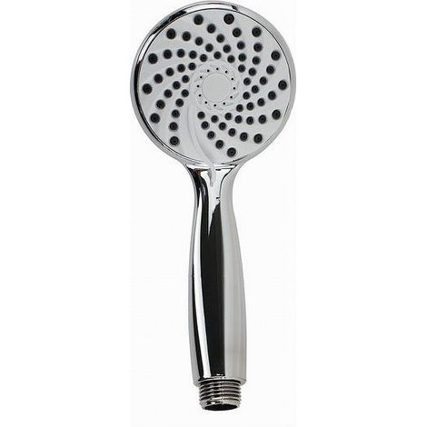 Cleafe - Doccetta Tonda 19 X 8.5 Cm Doccino Soffione Doccia Spirale Moderno Bagno 59562 - (1/2)
