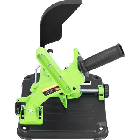 Support de meuleuse d'angle avec fixation métallique, base de table pour machine de découpe, idéal pour le bricolage. (1/5)