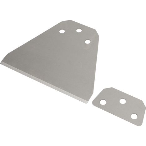 15 cm (6 Zoll) Bodenschaber-Meißel mit Federstahl-Rundschaft und 2 Nuten für SDS-Plus-Elektrohämmer (1/5)