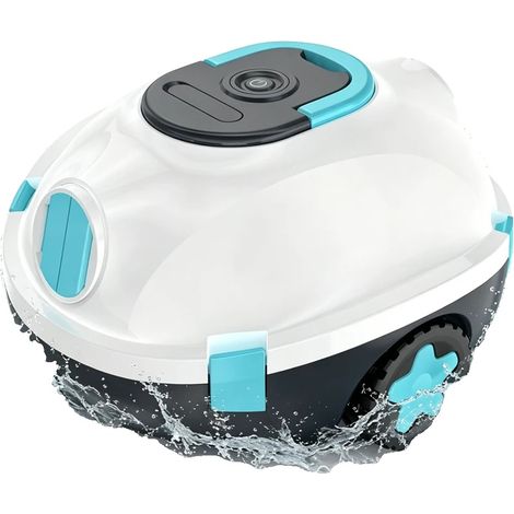 Robot per piscina, pulizia automatica, batteria ricaricabile, Y20S Bianco (1/2)