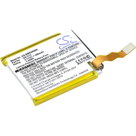 NX - Batterie montre connectée Sony SmartWatch 3 3.7V 280mAh