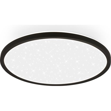 Panneau LED Ciel Étoilé Blanc Neutre Noir 30x4 cm (1/5)