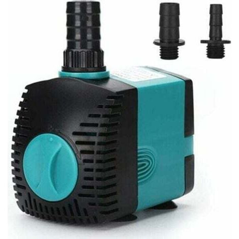 Pompe Fontaine Reglable Pompes Submersibles Pompe Aquarium Ultra-Silencieux Micro Pompe à Eau Submersible Pompe D'aquarium pour Aquarium, Animaux, Fontaine RéServoir de Poissons, 25W1200L/H (1/4)