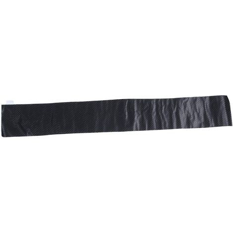 Film adhésif en vinyle imitation fibre de carbone 3D pour voiture (rouleau de 70 x 10 cm, noir) (1/5)