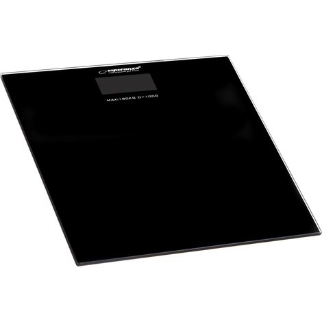 Esperanza EBS002K pèse-personne Pèse-personne électronique Carré Noir (1/3)