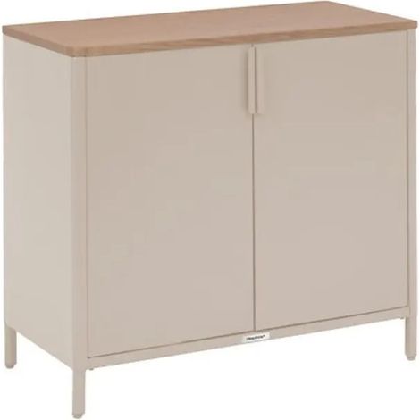 Credenza da giardino G Steel ironia clay/lino 90 x 46 x 76 cm (1/3)