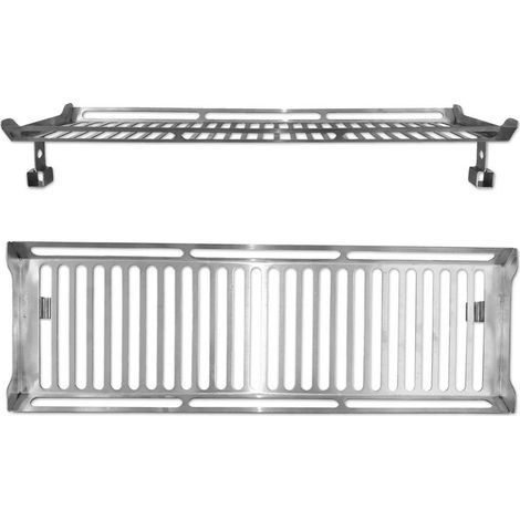 Schneider Aufsteckrost für Vertikalgrill Gesundheitsgrill 50 aus Edelstahl (1/5)