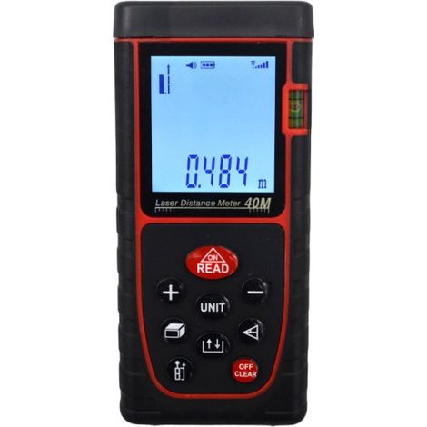 Lasermètre 40 M avec fonction Pythagore - (1/2)