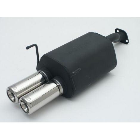 Silencieux Ulter Honda Civic Sport Hatchback 2001-2006 1.4i/1.6i 2x80mm Rond-35802716