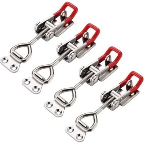 Verstellbare Kippriegel – Kippriegel – Kastenriegel – Verstellbarer Klemm-Kipphebelriegel – 4-teilige Klemmverschlüsse (1/4)