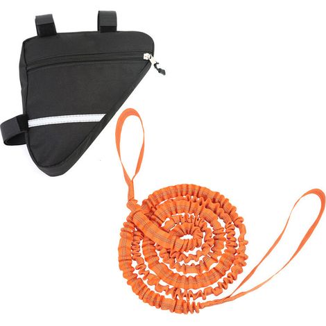 Corde de remorquage pour vélo de 4 m, corde de traction parent-enfant, corde de remorquage élastique pour vélo (1/4)