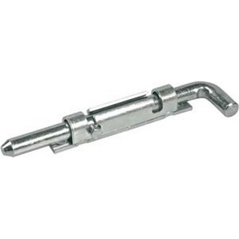 2PZ PALETTO LEVA ROTONDO SMONTABILE AVVITARE ACCIAIO INOX ART.67 mm200