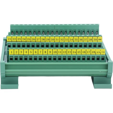 Module de distribution adaptateur de bornier femelle pour câble 14-26 AWG 60 V CC DB78-M7 (1/5)