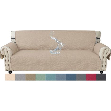1 Housse de canapé d'angle,Imperméable,Antidérapante,Lavable,Pour salon avec animaux