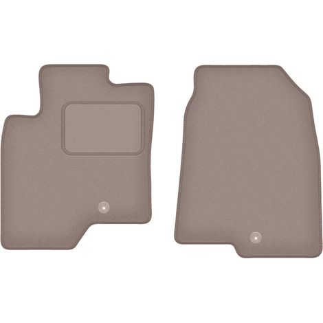 Tapis avant beiges pour Chevrolet Captiva 7 places (2006-2017) (1/5)