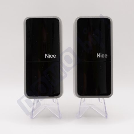 Nice – Photocellule infrarouge sans fil pour portails motorisés – Portée jusqu’à 40 mètres – Alimentation par batterie lithium – IP44 pour extérieur (1/4)