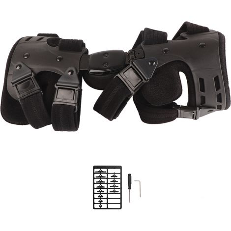 Soutien genou réglable orthopédique rotule varus valgus arthrose, genouillère homme femme jambe droite (1/5)