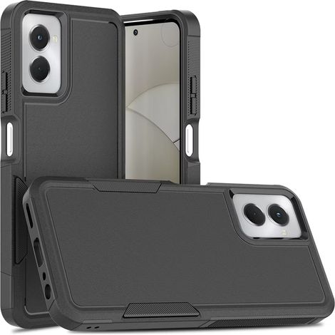 Defender-Schutzhülle für Motorola Moto G Power 5G 2024 – Extrem widerstandsfähig, staubdicht, stoßfest, rutschfest, schwarz (1/5)