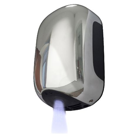 Se'che-mains a' cellule e'lectrique Smart Jet fonctionnement automatique 900 W cm 15,6x10x23,8h couleur chrome (1/3)