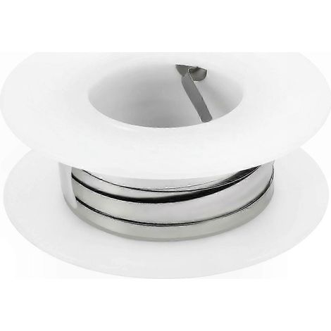 Fil chauffant de 7,5 m (24,6 pi) de diamètre et de 0,2 x 3 mm, idéal pour la fabrication d'éléments chauffants. (1/5)