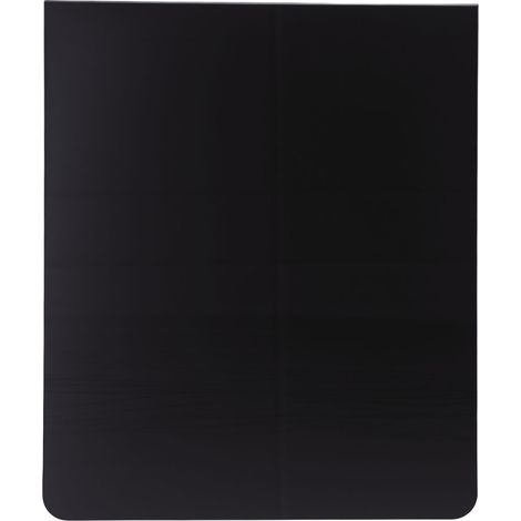 Tableau d'affichage de bureau noir mat, poudre époxy double face, chevalet métal, mémo, maison (1/5)