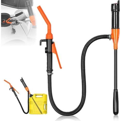 Bomba de combustible eléctrica a batería - Bomba de sifón - Bomba a batería - Bomba de bidón - Bomba de succión de combustible automática - Bomba de transferencia de combustible (1/5)