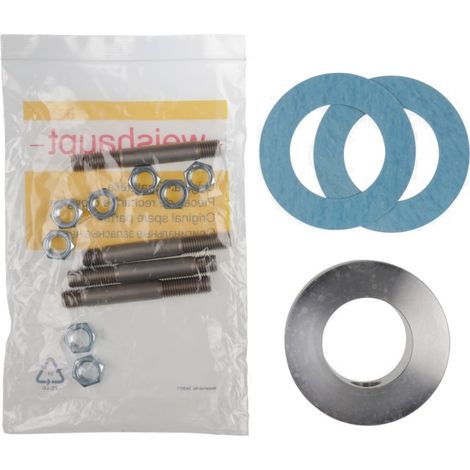 Zwischenring Set DN40 x 40 mm Anschluss 3/4&quot ohne Schraube - 15132726252 von Weishaupt
