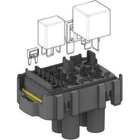 MTA Automotive Fuse/Relay Hol Maxi Micro Relay WP Porte-fusible/relais 1 pc(s) W336771 (1/2)