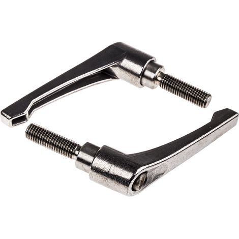 Levier de serrage RS PRO, , filetage M12, Mâle L. 40mm ( Prix pour Sachet de 2 )